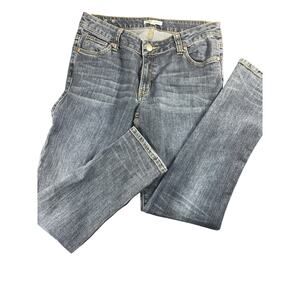 Cabi Womens Size 6 964 Bree Jeans Denim Blue Washed Stretch Designed By Women